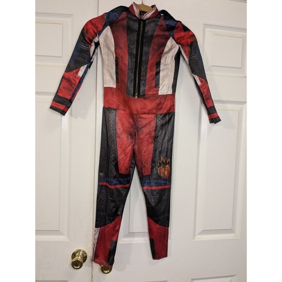 Evie Costume Descendants 3 Girls Small 4-6X Wig, Skirt, Gloves Halloween Dressup - Picture 2 of 10